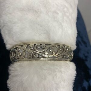 Brighton Silver Swirl Bracelet